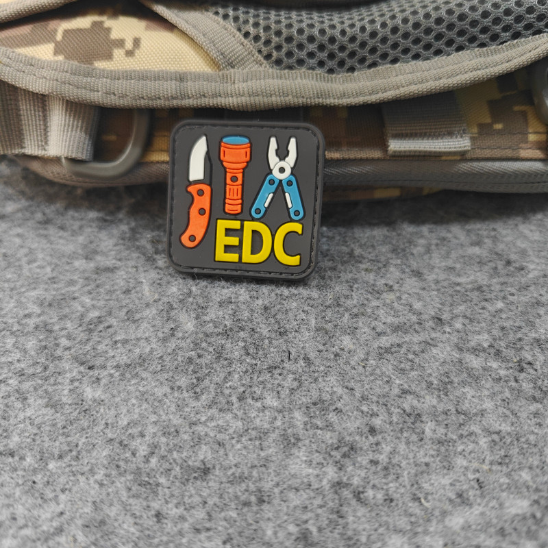 Edc Carry Kit - Nouveaux patchs en PVC 2026, badges