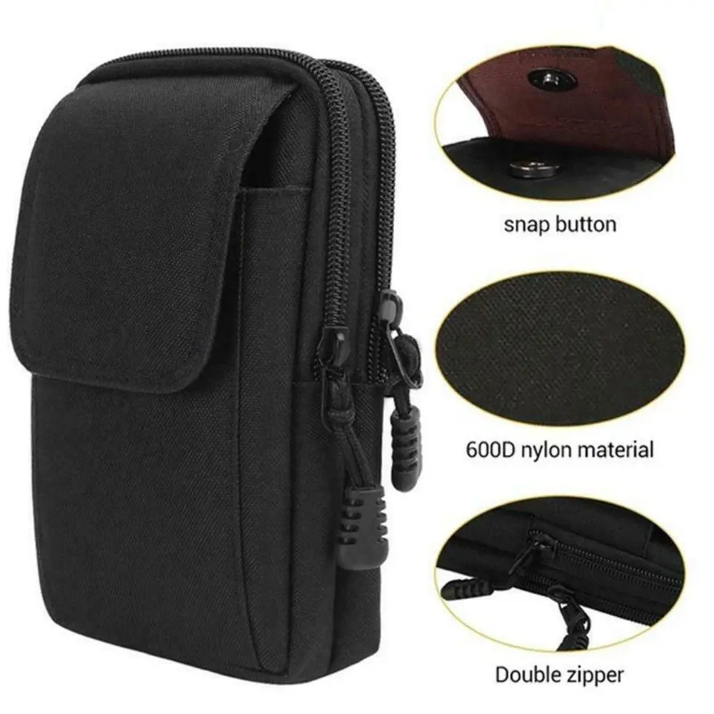 Edc Carry Fanny Pack - Ceinture tactique MOLLE pour hommes, sac
