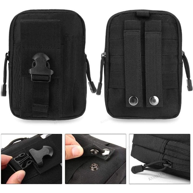 Pochette tactique Molle Admin, - Edc Carry Fanny Pack avis et prix