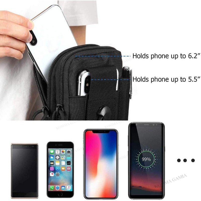 Pochette tactique Molle Admin, - Edc Carry Fanny Pack avis et prix