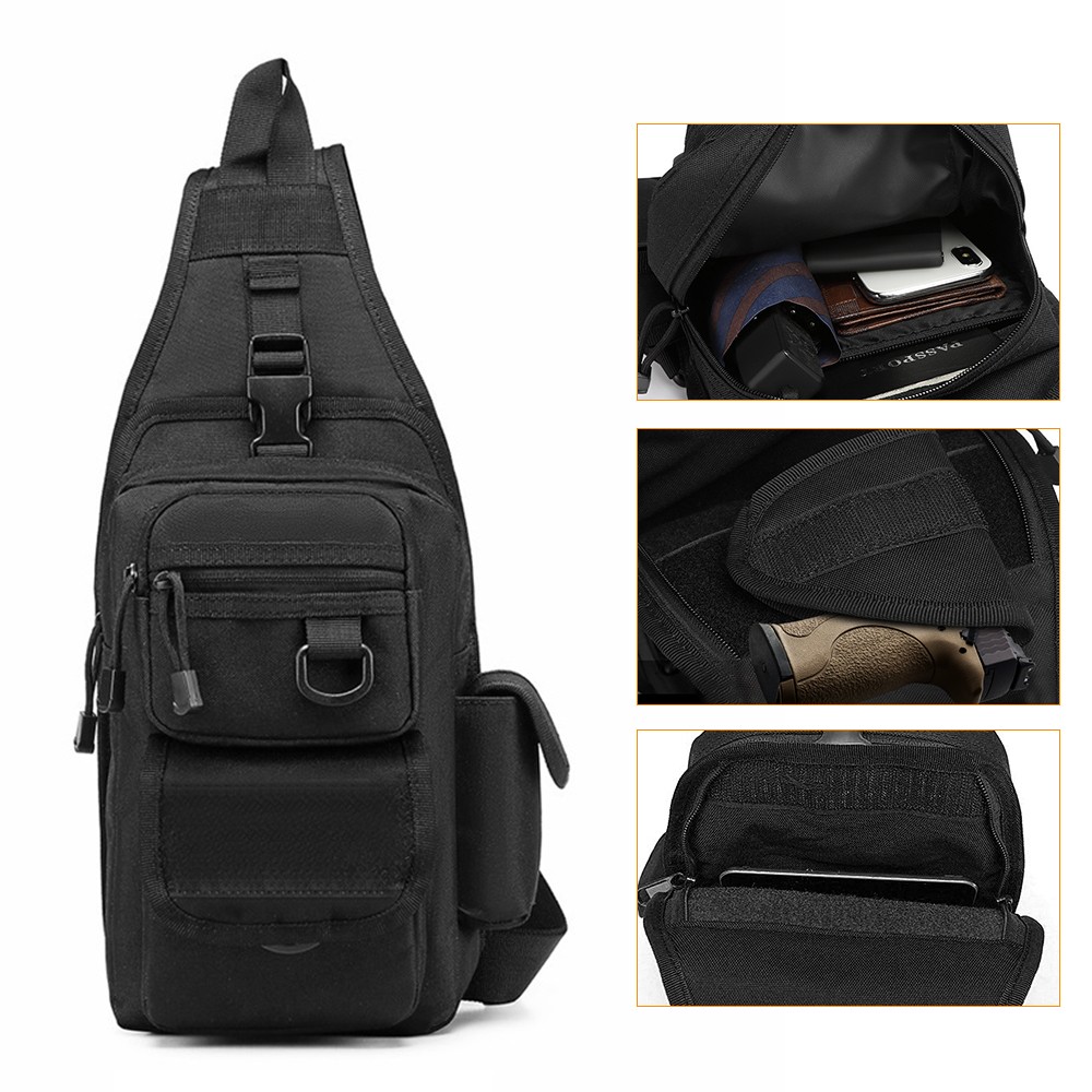 Dull-Sac à dos à bandoulière r - Edc Concealed Carry Sling Bag avis et prix