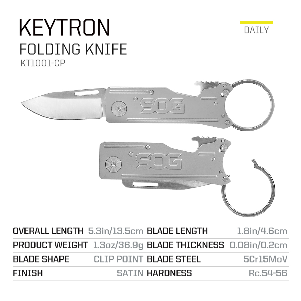 Couteau de poche pliable SOG,  - Edc Carry Pocket Knife avis et prix